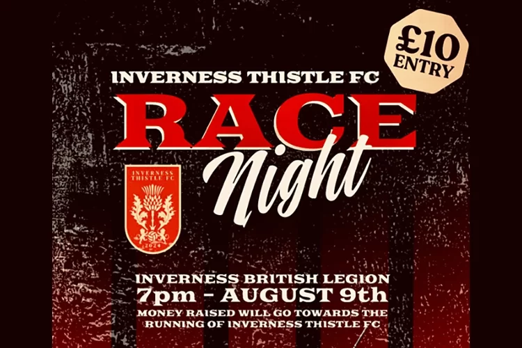 Race Night at The British Legion Sat 9 August 2025